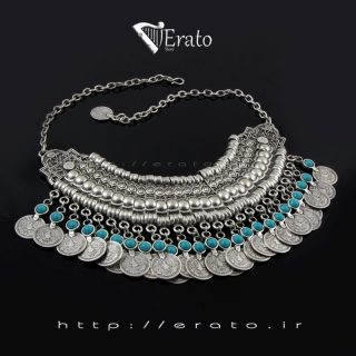 زیورآلات سکه ای با نگین مدل برکه