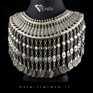 زیورآلات مدل صحرا بلند سکه ای