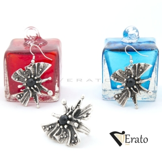 انگشتر و گوشواره مدل بهار