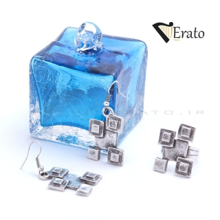 انگشتر و گوشواره مدل کویر