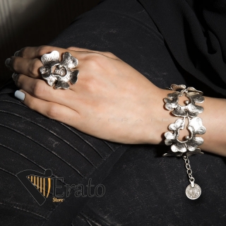 نیم ست اسپرت مدل گل