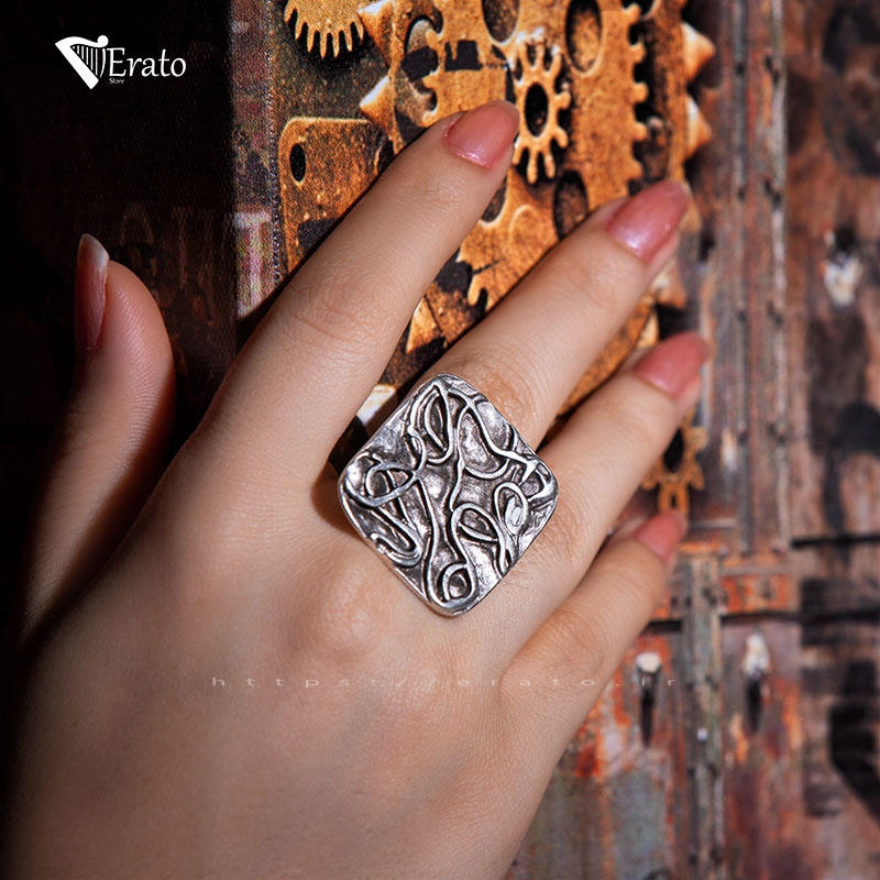 انگشتر مربع